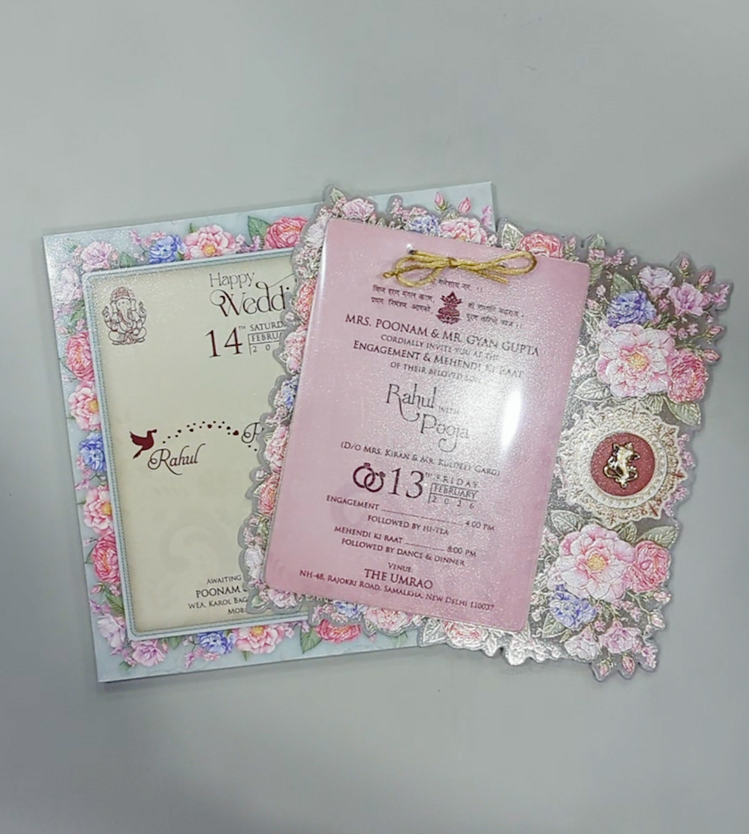 Wedding Card 3335